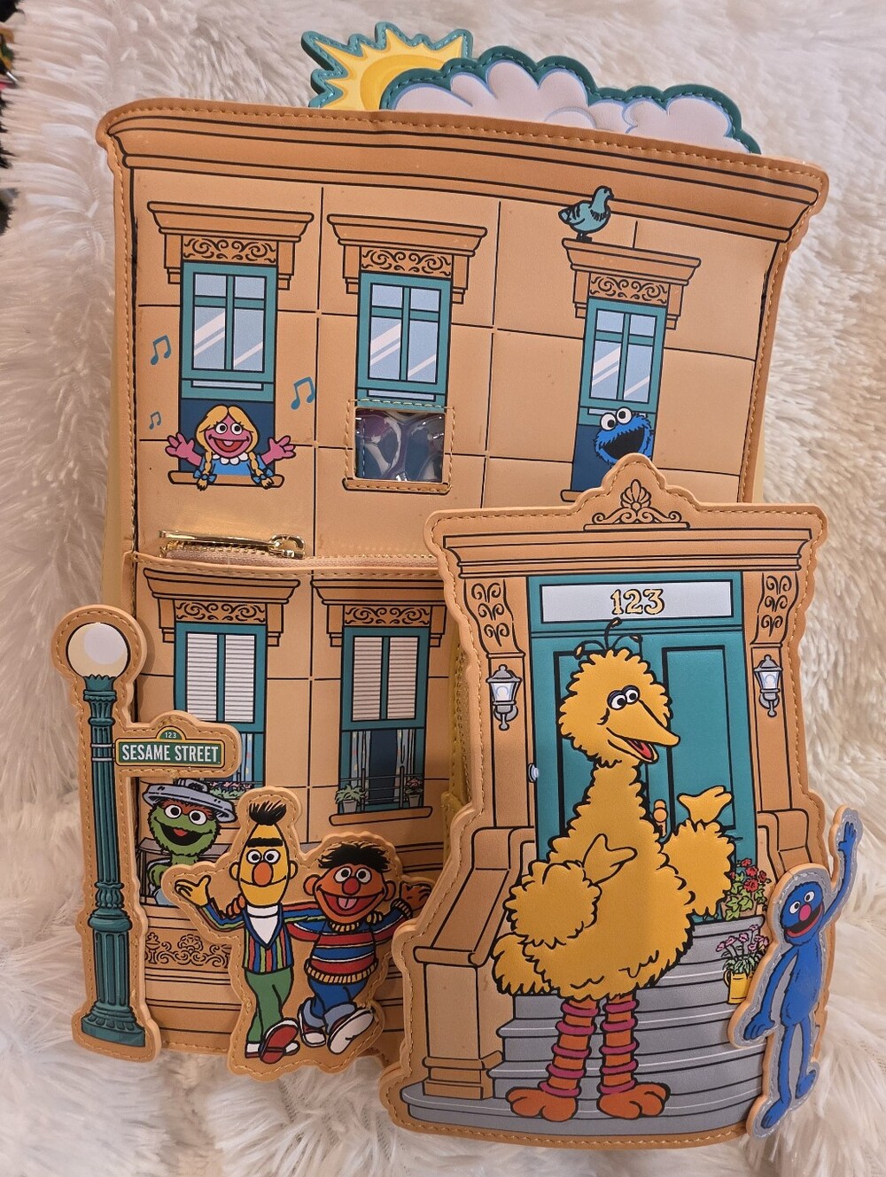 Loungefly Sesame Street Mini Backpack  NWT Hard Tag